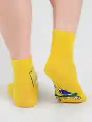 Желтый носки унисекс, 36-40