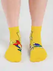 Желтый носки унисекс, 36-40