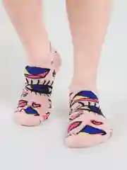 Розовый носки унисекс