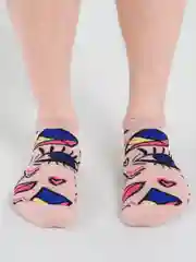 Розовый носки унисекс