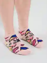 Розовый носки унисекс