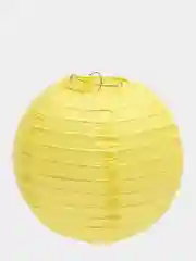 Лимонный шар-фонарик бумажный для декора
