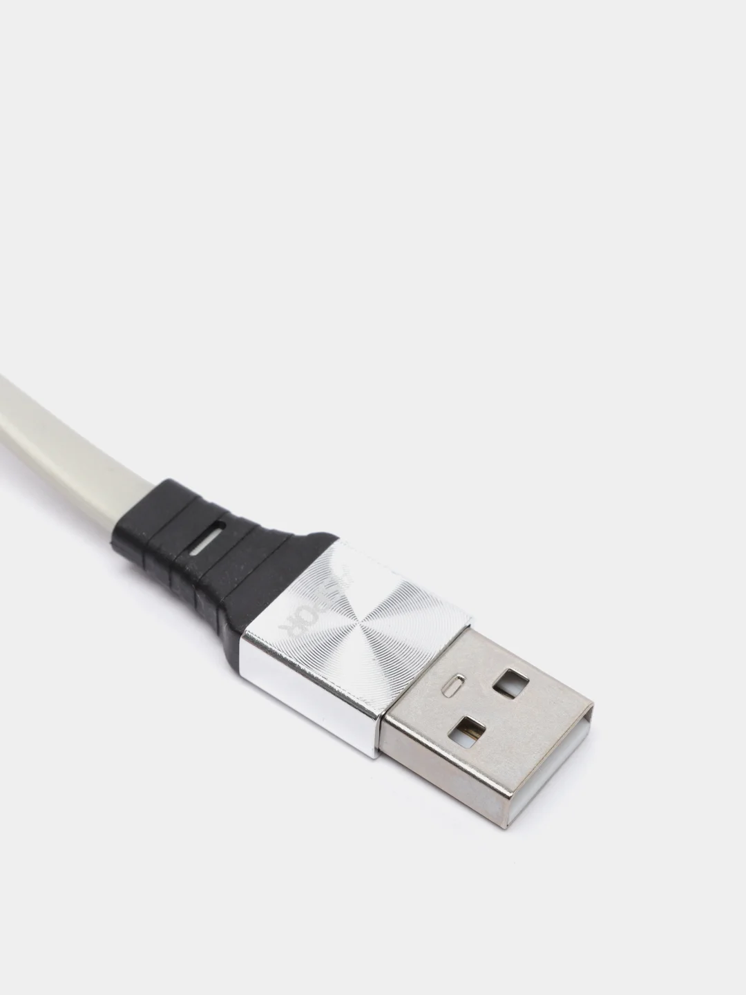 Серый usb кабель Lighting, Type-C, Micro USB, 2.4A, 1.2 м, ASPOR A160