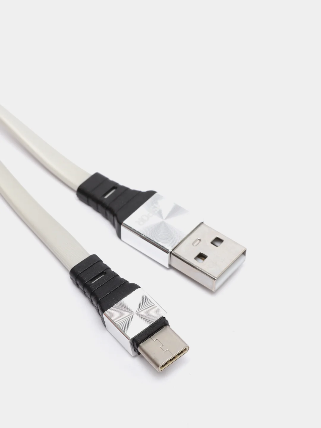 Серый usb кабель Lighting, Type-C, Micro USB, 2.4A, 1.2 м, ASPOR A160
