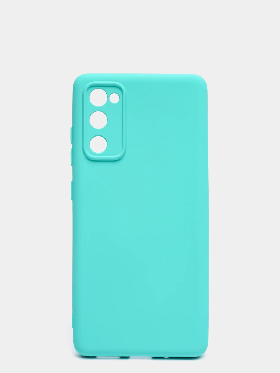 Бирюзовый чехол с бархатом внутри Samsung S20 FE