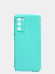 Бирюзовый чехол с бархатом внутри Samsung S20 FE