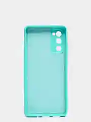Бирюзовый чехол с бархатом внутри Samsung S20 FE