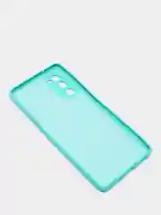 Бирюзовый чехол с бархатом внутри Samsung S20 FE