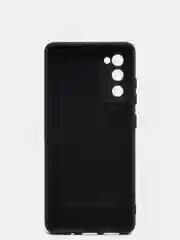 Черный чехол с бархатом внутри Samsung S20 FE