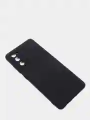 Черный чехол с бархатом внутри Samsung S20 FE