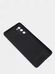 Черный чехол с бархатом внутри Samsung S20 FE
