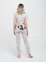 Мятный пижама женская с брюками