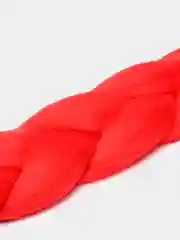 Красный канекалон для волос
