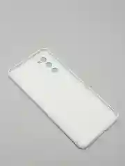 Белый чехол с бархатом внутри Samsung S20 FE
