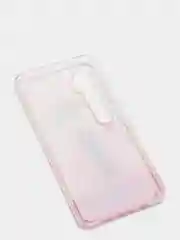 Фуксия чехол Xiaomi Mi Note 10 / Mi Note 10 Pro / Mi CC9 PRO переливающийся жидкий с блестками