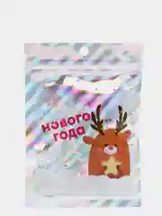 Конфетный проводные наушники и значок, детские, в пакете, 1,2 м