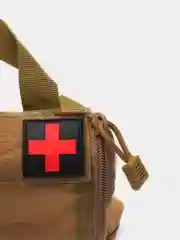 Желтый медицинская сумка - подсумок под тактическую аптечку для первой помощи, походная, туристическая, автомобильная