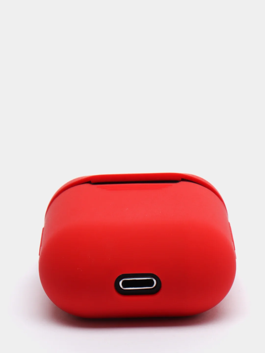 Алый силиконовый чехол для наушников Apple AirPods 2