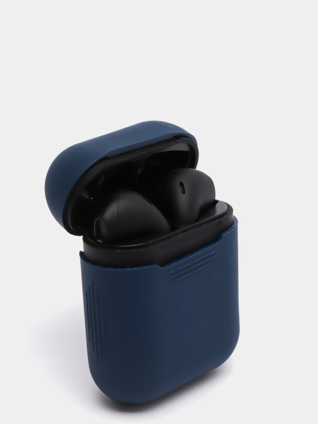 Синий силиконовый чехол для наушников Apple AirPods 2