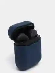 Синий силиконовый чехол для наушников Apple AirPods 2