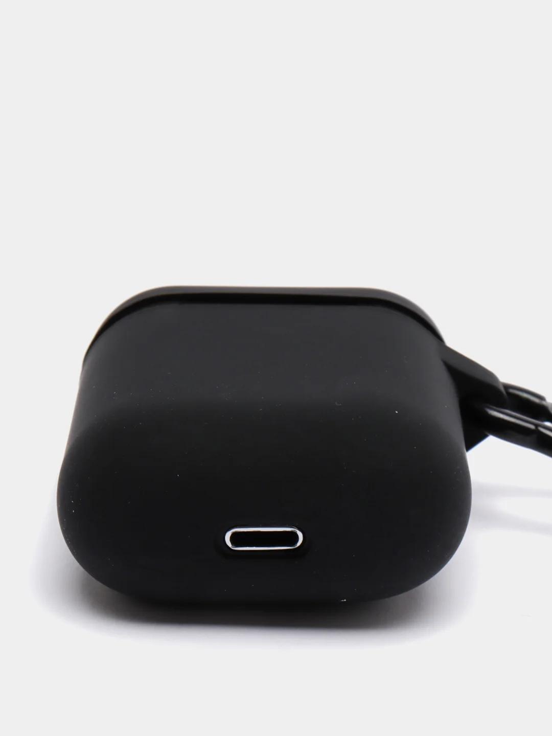 Черный силиконовый чехол для наушников Apple AirPods 2