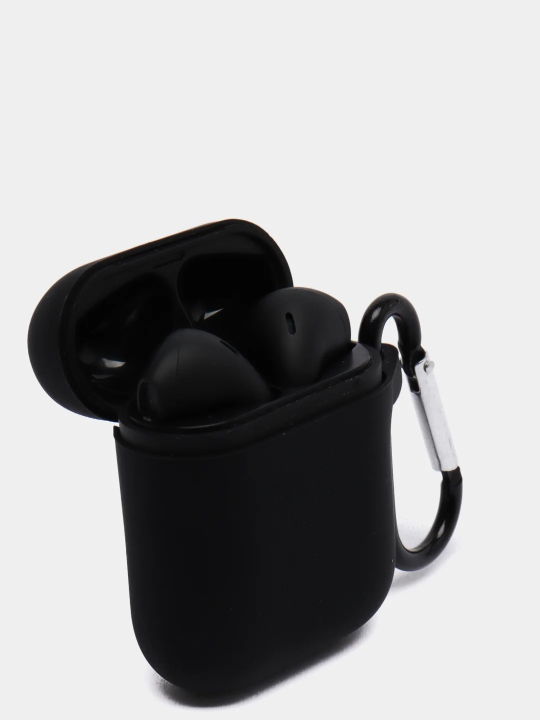 Черный силиконовый чехол для наушников Apple AirPods 2