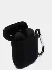 Черный силиконовый чехол для наушников Apple AirPods 2