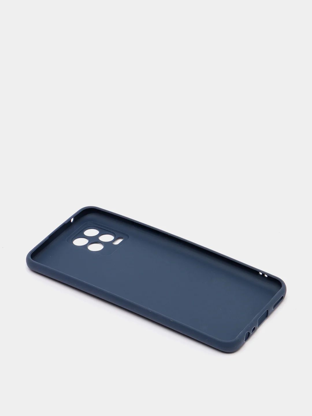 Серый чехол мягкий накладка для Realme C21, C11, C15, C3, C20, 8