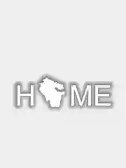 Наклейка "НOME"