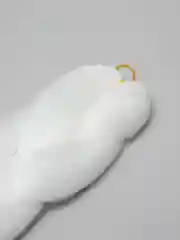 Белый канекалон для волос