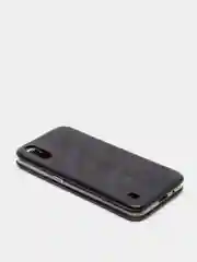 Черный чехол книжка для Samsung Galaxy A01, Самсунг А01