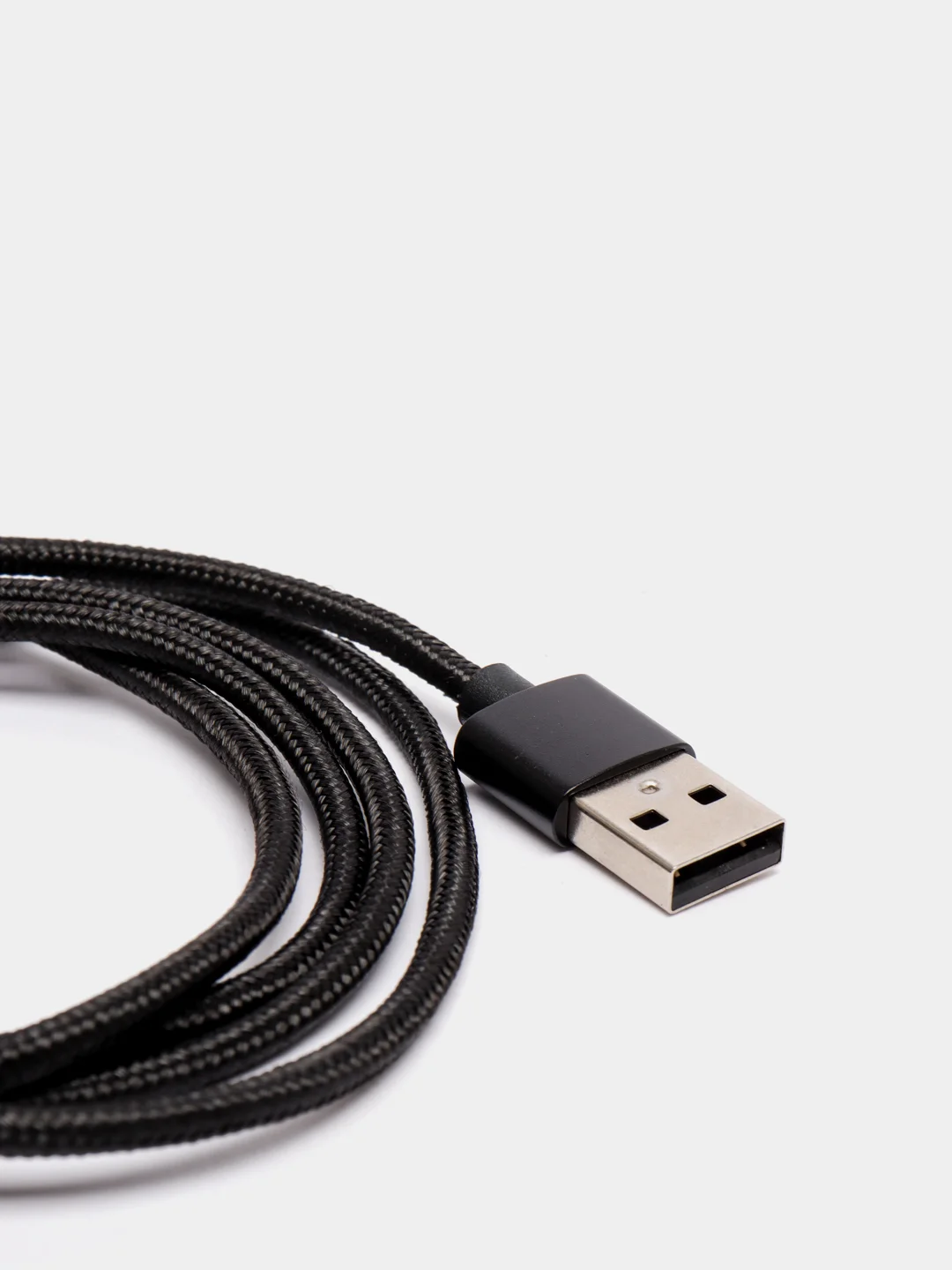 Черный магнитный кабель для зарядки телефона Apple Lightning, Type-C, Micro-USB, провод, шнур 1м
