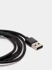 Черный магнитный кабель для зарядки телефона Apple Lightning, Type-C, Micro-USB, провод, шнур 1м