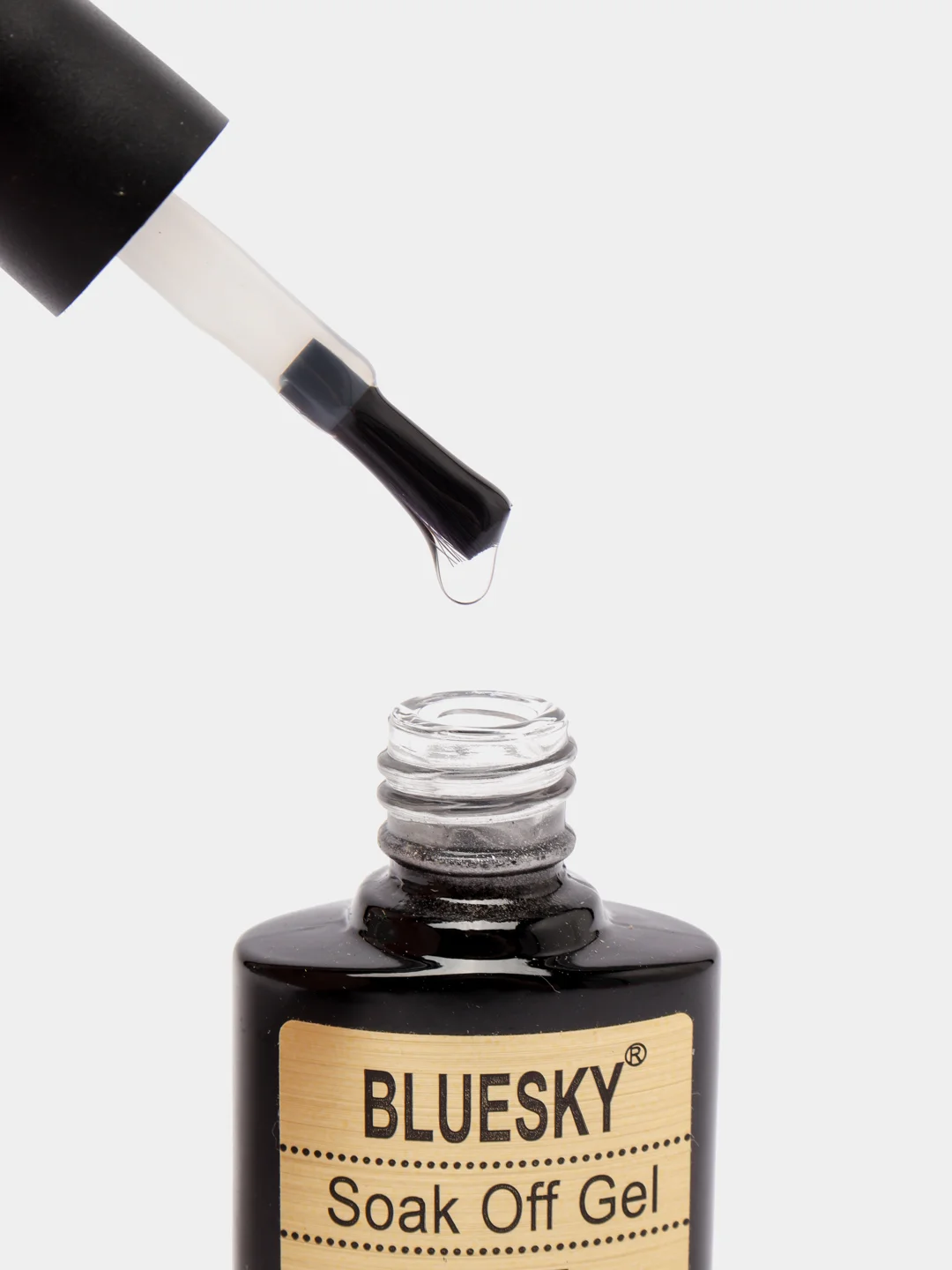 Золотой топ для ногтей с липким слоем Bluesky,база для ногтей,гель лак для маникюра