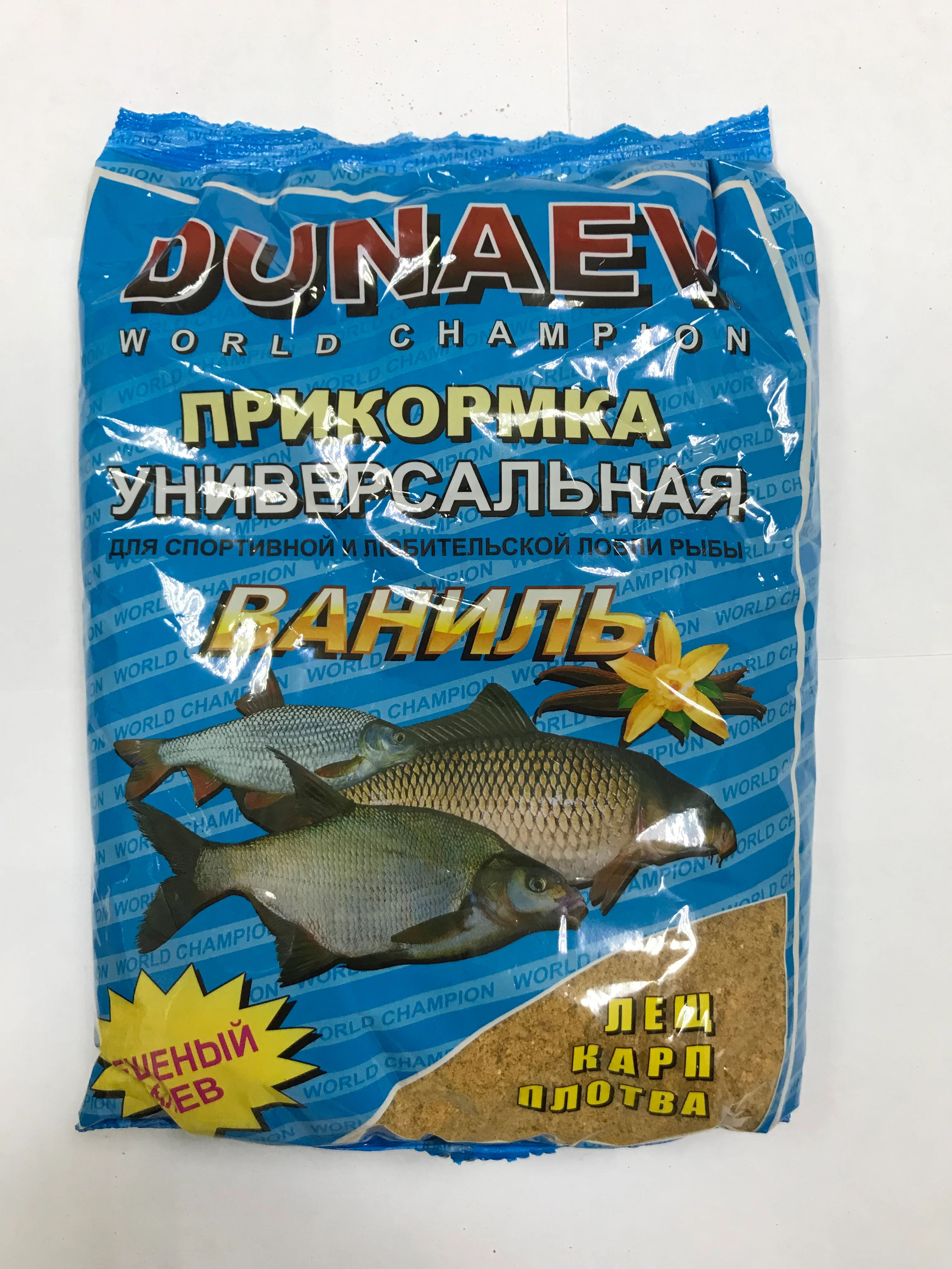 Лазурный прикормка рыболовная Dunaev, Дунаев лещ, жмых, универсальная