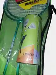 Салатовый набор для игры в бадминтон, ракетки
