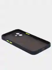 Темно-синий чехол iPhone 12 матовый