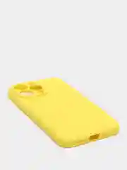 Желтый чехол с защитой камеры и мягкой подкладкой для iPhone 13 / 13 Pro / 12 Pro, 12 Pro Max, 11