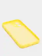 Желтый чехол iPhone 11 13 12 Pro Mini силиконовый ( Айфон Про Мини )