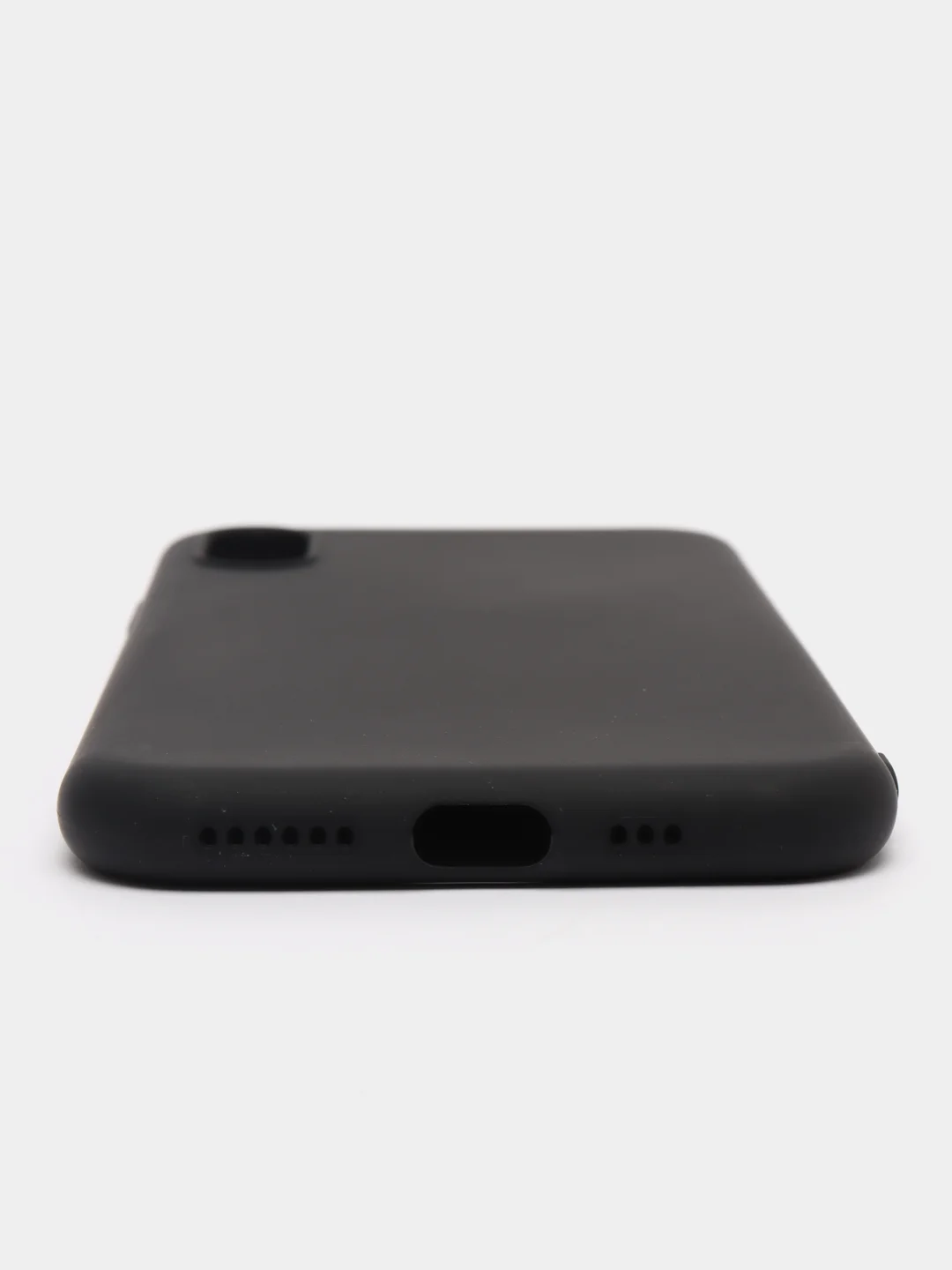 Черный чехол на Айфон (IPhone) 5s, 6, 6 Plus, 7, 7 Plus, X, XS, XR, 11, 11 Pro, 11 Pro Max