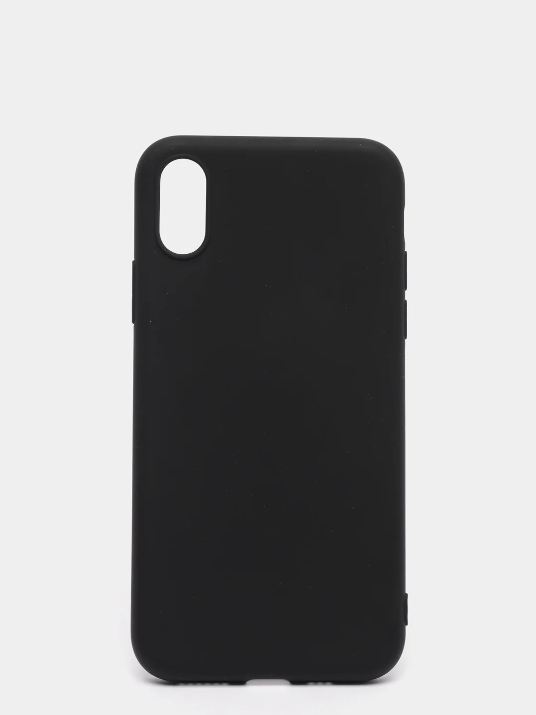 Черный чехол на Айфон (IPhone) 5s, 6, 6 Plus, 7, 7 Plus, X, XS, XR, 11, 11 Pro, 11 Pro Max