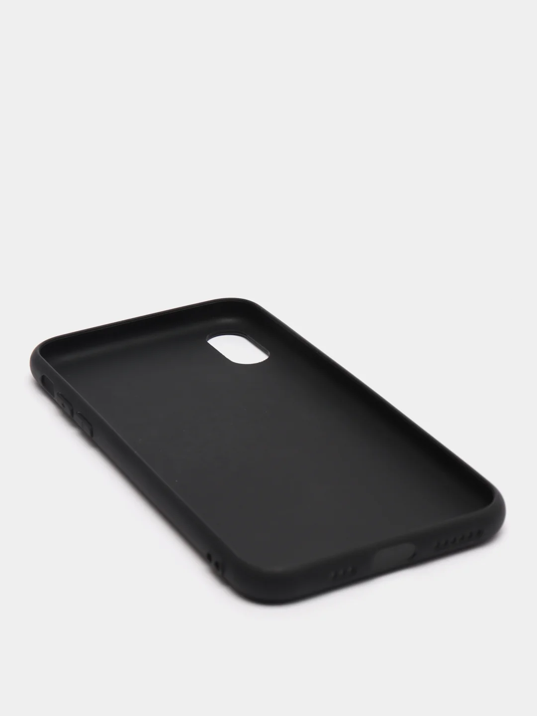 Черный чехол на Айфон (IPhone) 5s, 6, 6 Plus, 7, 7 Plus, X, XS, XR, 11, 11 Pro, 11 Pro Max