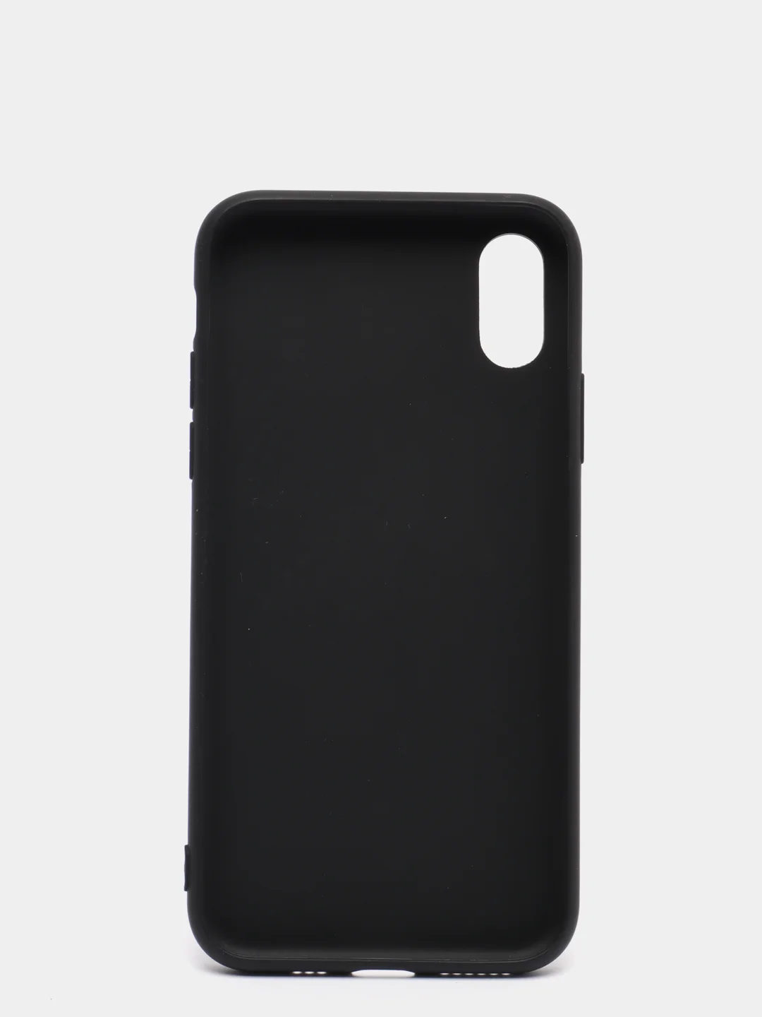 Черный чехол на Айфон (IPhone) 5s, 6, 6 Plus, 7, 7 Plus, X, XS, XR, 11, 11 Pro, 11 Pro Max