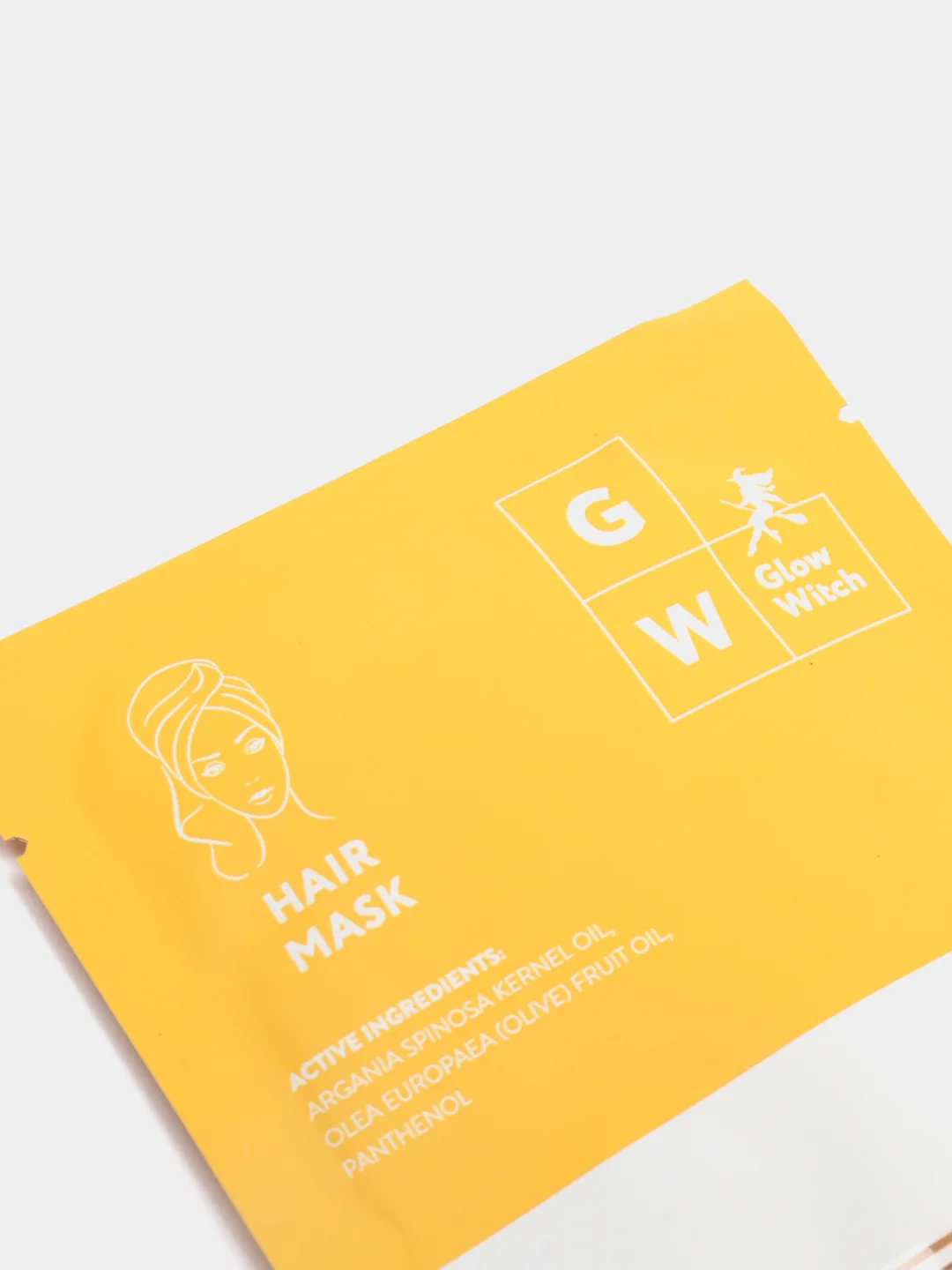 Glow Witch Глубоко восстанавливающая маска для волос с аргановым маслом и В5. 2*30 мл
