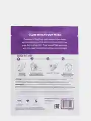 Glow Witch Маска-носочки для ног  питание и увлажнение масло косточек макадамии масло ши