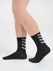 Угольный носки высокие