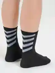 Угольный носки высокие