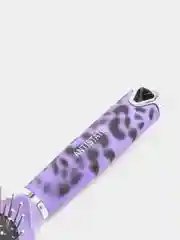 Фиолетовый расческа массажная с зеркалом