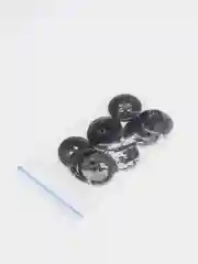 Пуговицы чёрные 10 шт