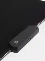 Игровой коврик для мыши с изображением карты мира и RGB подсветкой
